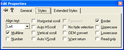 Modifying the Bio (biography) edit control properties